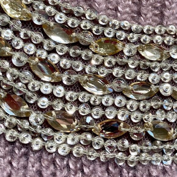 Ralph Lauren Pre-Fall ‘16 Hand Knit Embellished Jewel-neck Cashmere & Silk Shell - Picture 10 of 16